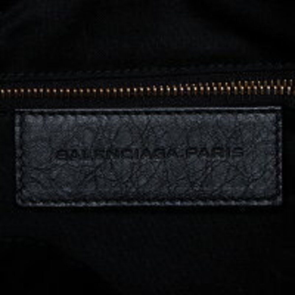 Balenciaga Town Leather Shoulder Bag Black - Picture 10 of 13